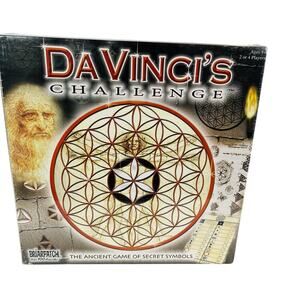Briarpatch Davinci's Challenge Board Game Da Vinci Toy Ancient Secret Symbols